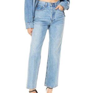 Denim Forum Aritzia The Joni High Rise Loose 29L Denim Jeans Pants US 30